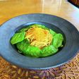 黒七味のパスタ ボッタルガまぶし