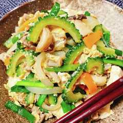 รูปของ 野菜どっさりゴーヤチャンプルー