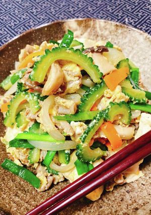 野菜どっさりゴーヤチャンプルー-レシピのメイン写真