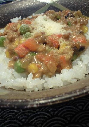 豆腐と茸のドライカレー-レシピのメイン写真