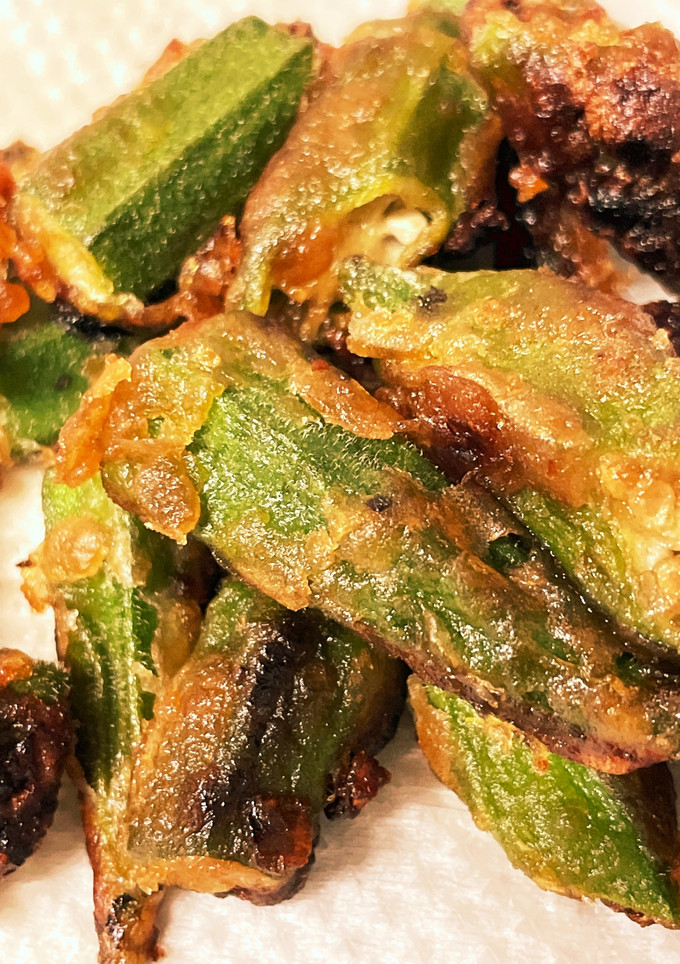 オクラの揚げ焼き-レシピのメイン写真