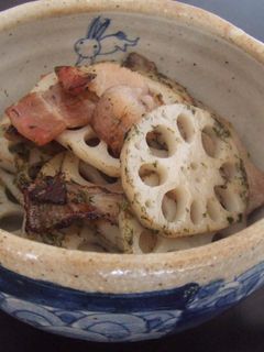 簡単♪ れんこんの塩きんぴら 青のり風味-レシピのメイン写真