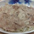豚肉ともやしをレンジでチン!