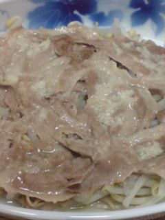 豚肉ともやしをレンジでチン!-レシピのメイン写真
