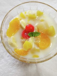 我が家の思い出の味☆フルーツポンチ-レシピのメイン写真