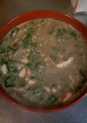 重曹入りカレー味噌汁-レシピのメイン写真
