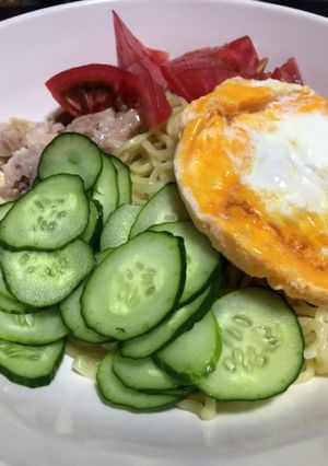適当一人冷やし中華-レシピのメイン写真