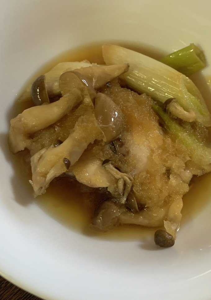 魚としめじの大根おろし煮-レシピのメイン写真