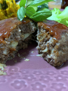 チーズインハンバーグ-レシピのメイン写真