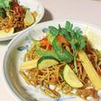 夏野菜のスパイシー焼きそば