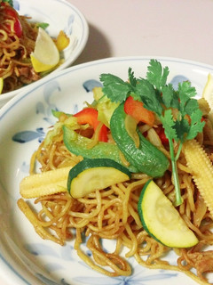 夏野菜のスパイシー焼きそば-レシピのメイン写真