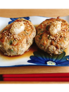 ヘルシーつくねハンバーグ-レシピのメイン写真