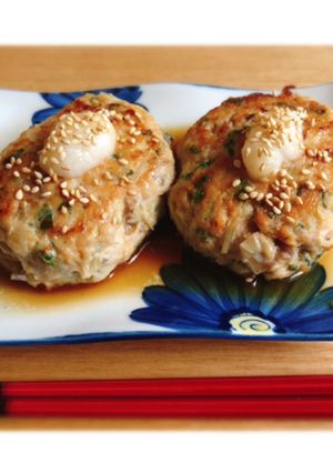 ヘルシーつくねハンバーグ-レシピのメイン写真