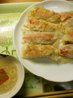 水煮大豆&カニカマで、焼き棒餃子。-レシピのメイン写真