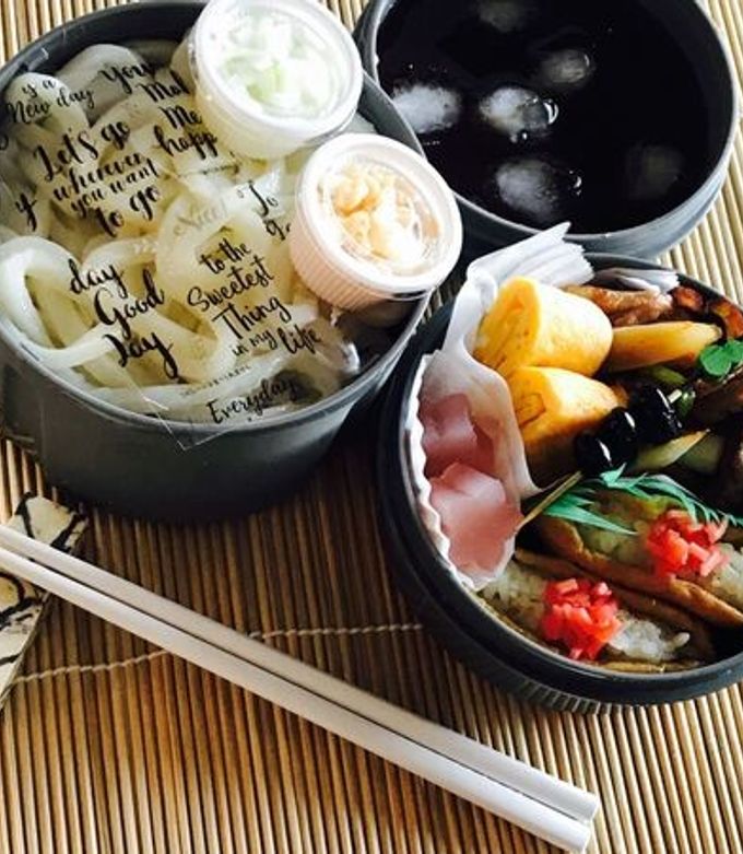 くっつかない冷え冷え~冷やしうどん弁当-レシピのメイン写真