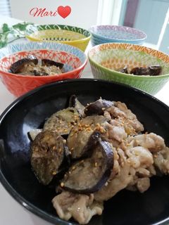 長なすと豚こまのスタミナ味噌炒め-レシピのメイン写真
