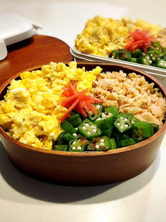 のっけ弁当2022.07.28そぼろ-レシピのメイン写真