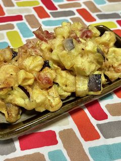 超簡単☆旨味堪能!なす梅かき揚げです♪♪-レシピのメイン写真