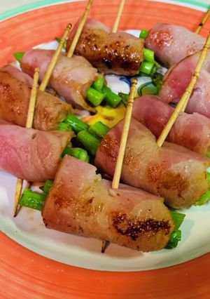 アスパラガスのベーコン巻き-レシピのメイン写真