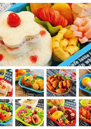 幼稚園 年長息子くんお弁当集(2022)-レシピのメイン写真