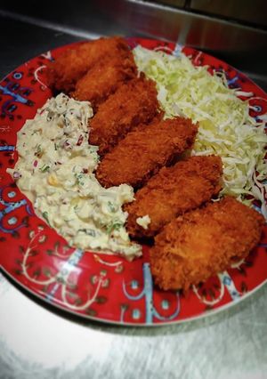 自家製タルタルの牡蠣フライ@≧↺≦@wノ-レシピのメイン写真