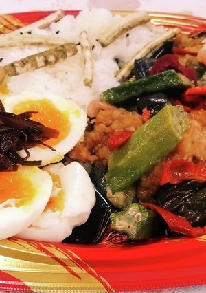 “夏野菜おろし弁当”おかずの部/ゆで卵-レシピのメイン写真