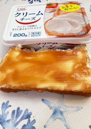 クリームチーズピーナッツバター-レシピのメイン写真