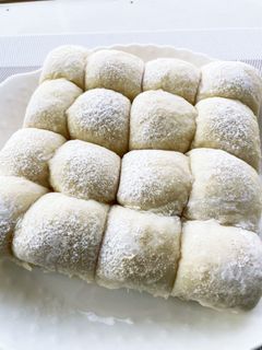 白いちぎりパン 玄米ご飯でもちもち-レシピのメイン写真