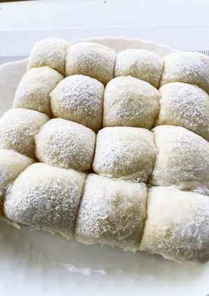 白いちぎりパン　　　　玄米ご飯でもちもち-レシピのメイン写真