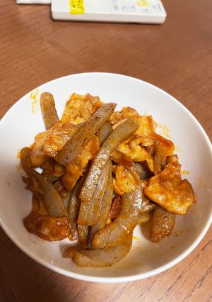豚バラとこんにゃくの炒め物-レシピのメイン写真