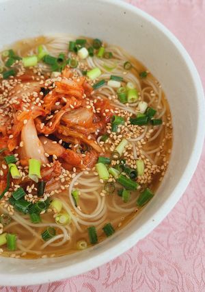 冷麺風素麺-レシピのメイン写真