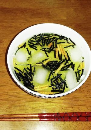 冷やし綠茶漬け-レシピのメイン写真