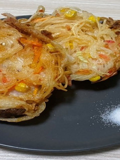 素材を味わうそうめんのかき揚げ-レシピのメイン写真