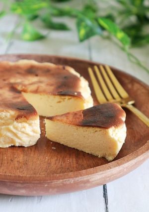 低糖質バスクチーズケーキ-レシピのメイン写真