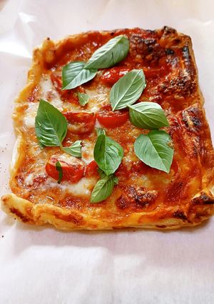冷凍パイシートでHappy pizza-レシピのメイン写真