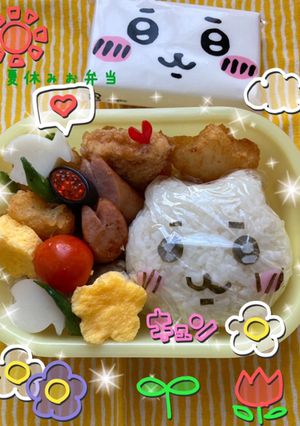 ちいかわ　キャラ弁-レシピのメイン写真