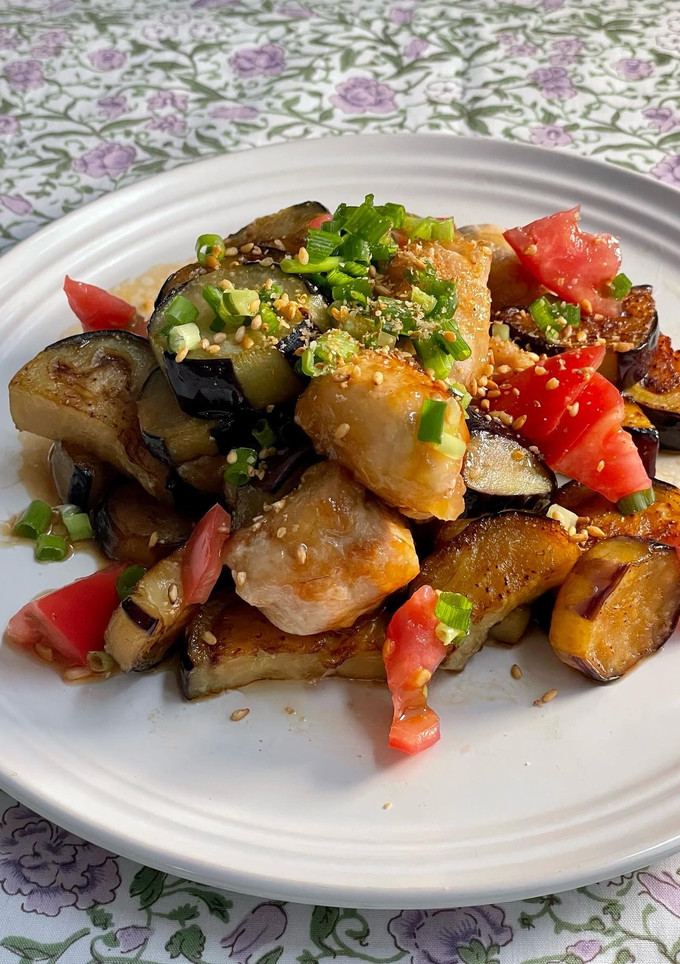 ナスと豚肉の焼き浸し-レシピのメイン写真