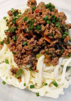 つめたい麺　チンジャオロース風うどん-レシピのメイン写真