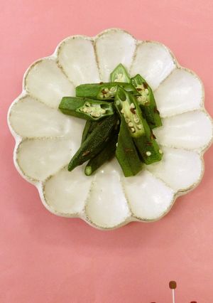 オクラのごま炒め-レシピのメイン写真