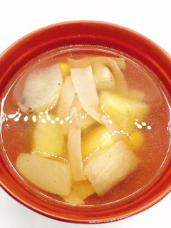 【病院】かぶとポテトのスープ【給食】-レシピのメイン写真