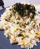大好評☆大葉としらすのネギチャーハン