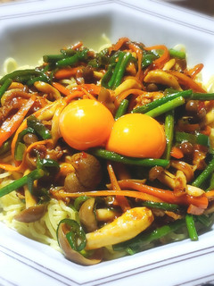 甘辛まぜ麺-レシピのメイン写真