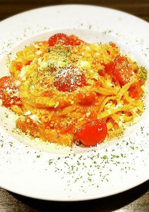 トマトソースのクリーミーパスタ-レシピのメイン写真