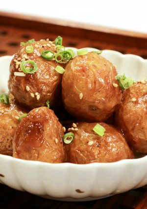 揚げじゃがいもの味噌煮-レシピのメイン写真