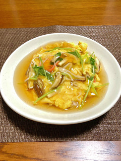 ふわふわ卵のあんかけご飯-レシピのメイン写真