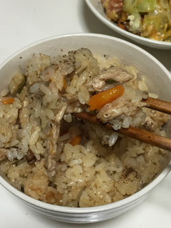 青椒肉絲炊き込みご飯-レシピのメイン写真