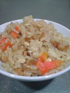 おでんの美味しい出汁で 簡単炊き込みご飯-レシピのメイン写真