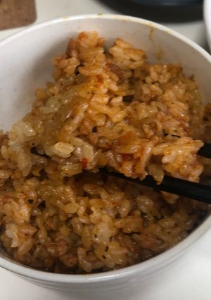 麻婆炊き込みご飯-レシピのメイン写真