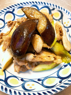 材料3つ!なすと豚肉の炒め物-レシピのメイン写真