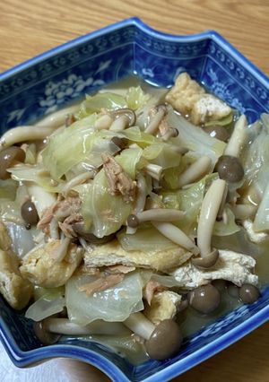 簡単♪あっさり、キャベツとツナの煮物-レシピのメイン写真